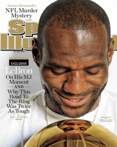 LeBron James On The Cover Of Sports Illustrated